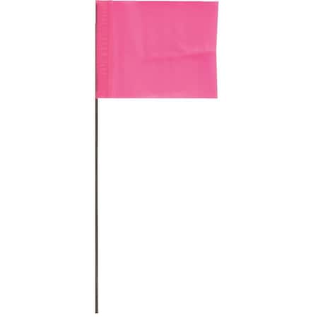 Blackburn Flag Marking Flag, Vinyl, 30 in L., 100 PK 230WF FLO GRN